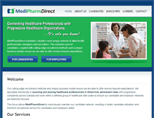 Tablet Screenshot of medipharmdirect.com